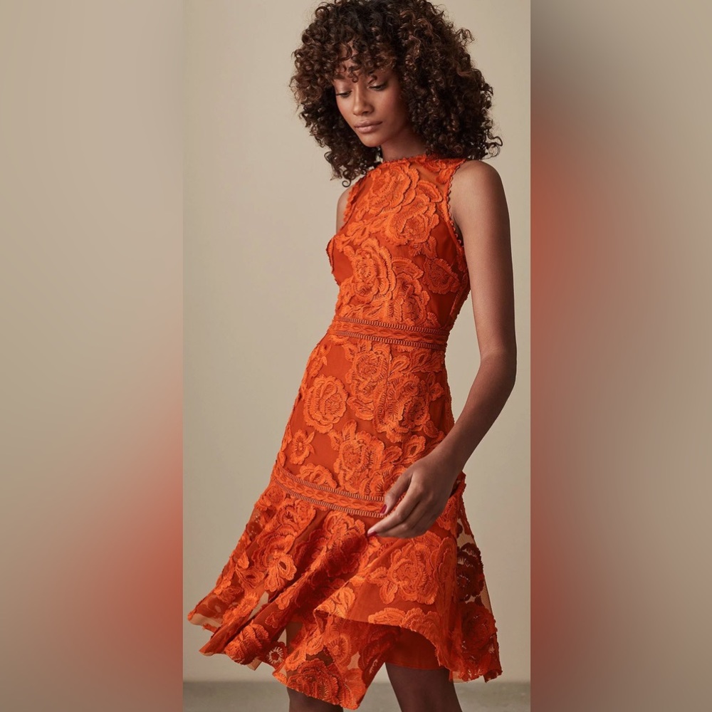 REISS Adia lace dress
